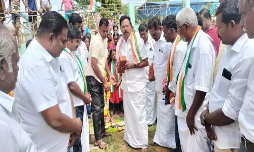 புதிய பல்நோக்கு கட்டிட அடிக்கல் நாட்டு விழா புதிய பல்நோக்கு கட்டிட அடிக்கல் நாட்டு விழா