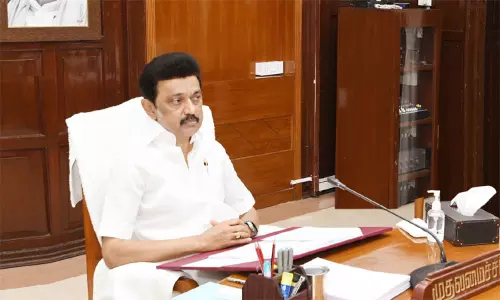 முதல்-அமைச்சர் மு.க. ஸ்டாலின் தலைமையில் அமைச்சரவை கூட்டம் நிறைவு முதல்-அமைச்சர் மு.க. ஸ்டாலின் தலைமையில் அமைச்சரவை கூட்டம் நிறைவு