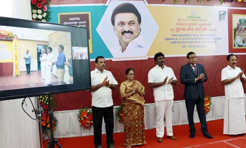 சேலத்தில்  இந்து சமய அறநிலையத்துறைக்கு  ரூ.3½ கோடியில் புதிய மண்டல அலுவலகம்  முதல்-அமைச்சர் மு.க.ஸ்டாலின் காணொலி காட்சி மூலம்அடிக்கல் நாட்டினார்