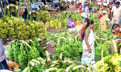 கடலூரில் பூஜை பொருட்கள்வாங்க குவிந்த பொதுமக்கள்