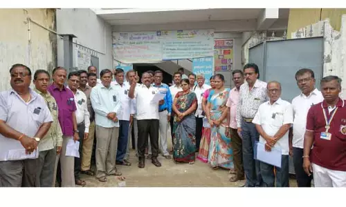 எல்.ஐ.சி. முகவர்கள் ஆர்ப்பாட்டம்