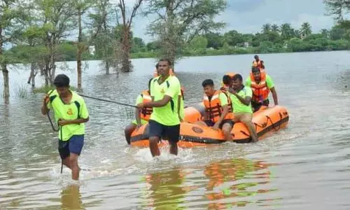 வெள்ளத்தடுப்பு, மீட்பு ஒத்திகை