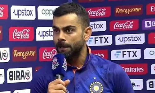 சூர்யகுமாரின் பேட்டிங்கை பார்த்து திகைத்து போனேன் - விராட் கோலி புகழாரம்