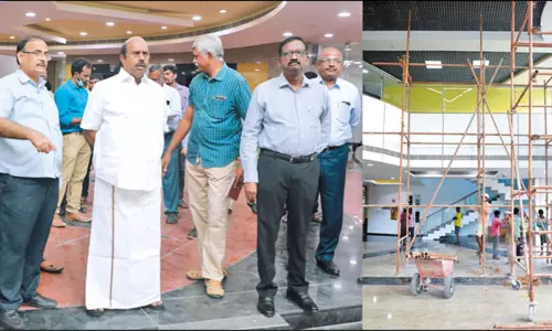 அண்ணா நூற்றாண்டு நூலக புனரமைப்பு பணிகள் இம்மாத இறுதியில் முடியும்: அமைச்சர் தகவல் அண்ணா நூற்றாண்டு நூலக புனரமைப்பு பணிகள் இம்மாத இறுதியில் முடியும்: அமைச்சர் தகவல்