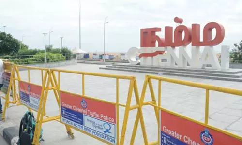 மெட்ரோ ரெயில் பணி: நம்ம சென்னை செல்பி மேடை மூடல் மெட்ரோ ரெயில் பணி: நம்ம சென்னை செல்பி மேடை மூடல்