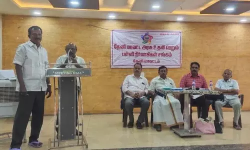 அரசு உதவிபெறும் பள்ளி மாணவர்களுக்கு பாகுபாடின்றி நலத்திட்டங்கள்; சங்க கூட்டத்தில் வலியுறுத்தல் அரசு உதவிபெறும் பள்ளி மாணவர்களுக்கு பாகுபாடின்றி நலத்திட்டங்கள்; சங்க கூட்டத்தில் வலியுறுத்தல்