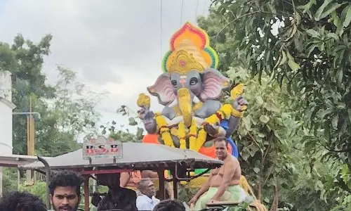 விநாயகர் சிலைகள், நீர்நிலைகளில் கரைப்பு