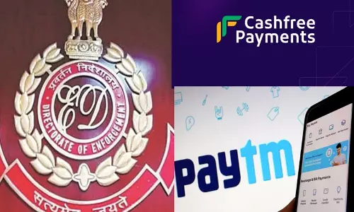 பேடிஎம், கேஷ்பிரீ உள்ளிட்ட ஆன்லைன் பணம் செலுத்தும் நிறுவனங்களில் அமலாக்கத்துறை சோதனை பேடிஎம், கேஷ்பிரீ உள்ளிட்ட ஆன்லைன் பணம் செலுத்தும் நிறுவனங்களில் அமலாக்கத்துறை சோதனை