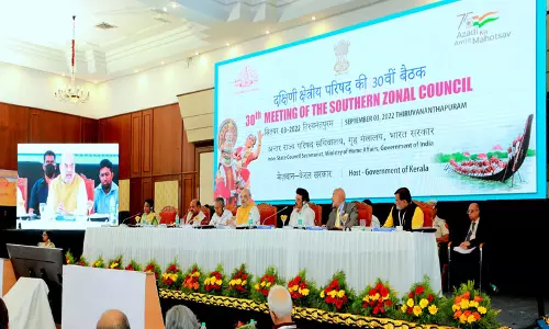 நதி நீர் பங்கீடு பிரச்சினைகளில் தென்மாநிலங்கள் சுமுக தீர்வு காண வேண்டும்- அமித்ஷா