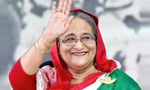 இன்று டெல்லி வருகிறார் வங்காள தேச பிரதமர் ஷேக் ஹசீனா