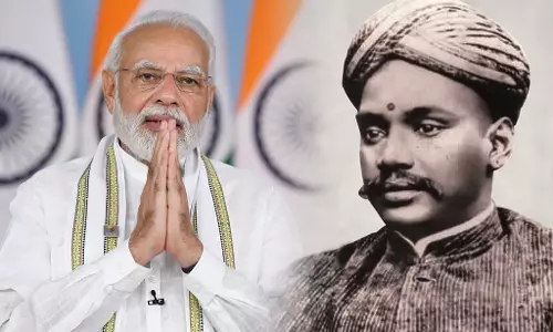 வ.உ.சிதம்பரனாரின் லட்சியங்கள் தொடர்ந்து நம்மை ஊக்கப்படுத்துகின்றன - பிரதமர் மோடி