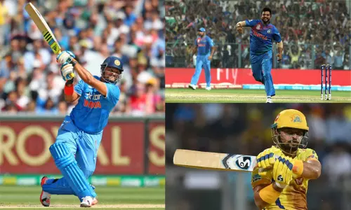 அனைத்து விதமான கிரிக்கெட் போட்டிகளிலிருந்தும் ஓய்வு பெற்றார் சுரேஷ் ரெய்னா ...!!