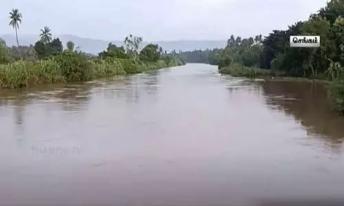 ஜவ்வாது மலையில் பெய்த கனமழையால் செய்யாற்றில் வெள்ளப்பெருக்கு - கரையோர மக்களுக்கு எச்சரிக்கை