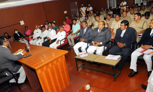 போலீஸ் சூப்பிரண்டு அலுவலகத்தில் ஒருங்கிணைப்புகுழு கூட்டம்