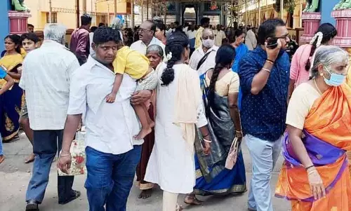 ஒரே நாளில் 100-க்கும் மேற்பட்டோர் ஆயுள் விருத்தி ஹோமம் செய்தனர்