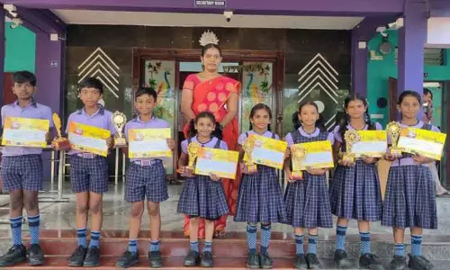 கலை விழாவில் வெற்றி பெற்றவர்களுக்கு பாராட்டு