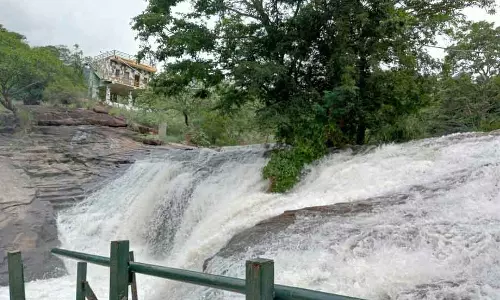 நீர்வரத்து சீரானதால்  கும்பக்கரை அருவியில் குளிக்க அனுமதி அளிக்க வேண்டும்:  சுற்றுலா பயணிகள் கோரிக்கை நீர்வரத்து சீரானதால்  கும்பக்கரை அருவியில் குளிக்க அனுமதி அளிக்க வேண்டும்:  சுற்றுலா பயணிகள் கோரிக்கை