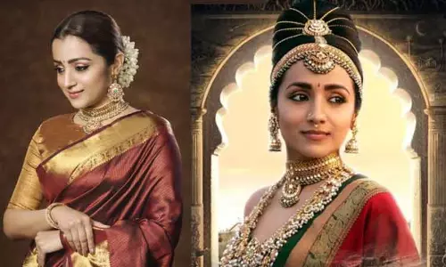 பொன்னியின் செல்வன் குந்தவை ஆக மாறிய திரிஷா...