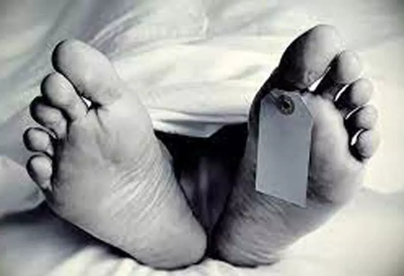 பயந்தரில் மரம் விழுந்து ஒருவர் பலி- மனைவி, மகள் உயிர் தப்பினர்