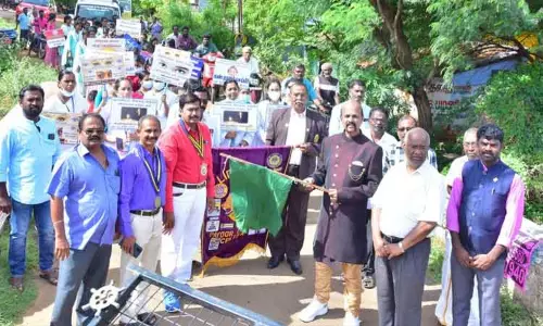 கண்தான விழிப்புணர்வு பேரணி கண்தான விழிப்புணர்வு பேரணி