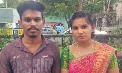 ஓமலூர் போலீஸ் நிலையத்தில் காதல்ஜோடி தஞ்சம்