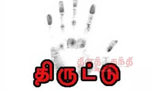 ஒரே நாளில் 2 நகைக்கடைகளில் புகுந்து ரூ.3¾ லட்சம் நகை-பணம் திருட்டு