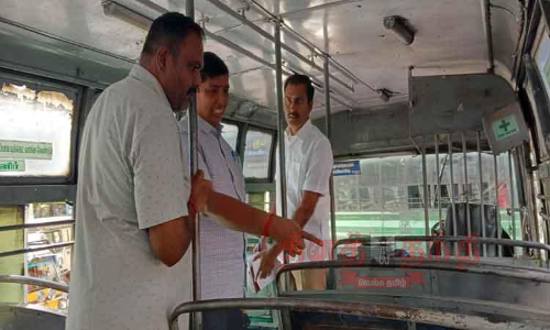 பழுதடைந்த 2 அரசு பஸ்களை இயக்க தடை