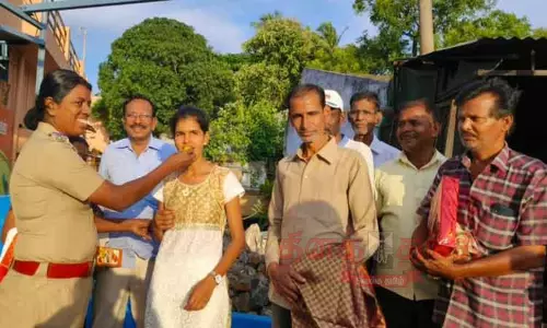 இந்திய ராணுவ பணிக்கு சிறுமுகை கல்லூரி மாணவி தேர்வு