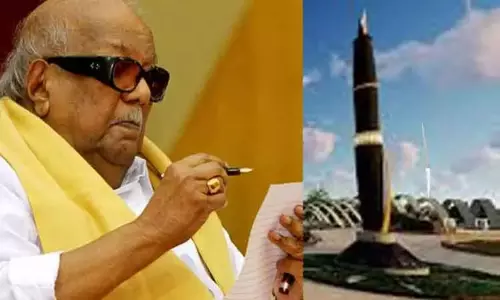 மெரினா கடலில் கருணாநிதிக்கு பேனா நினைவுச்சின்னம் - மத்திய அரசு முதற்கட்ட அனுமதி