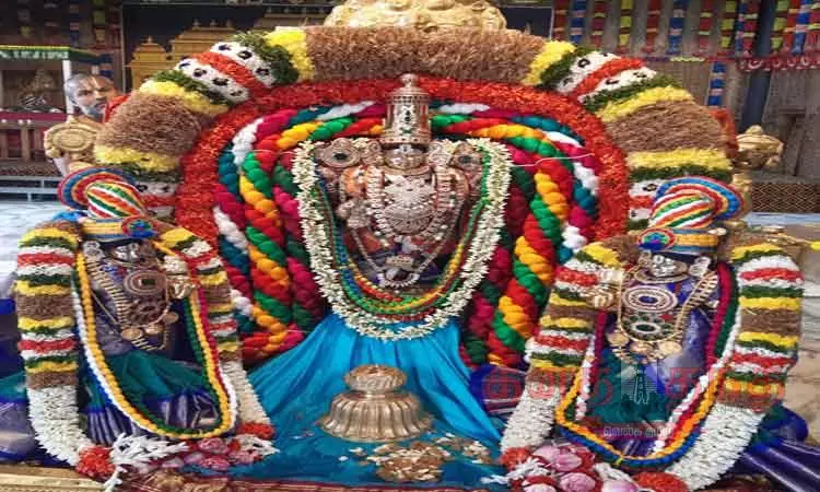 தென் திருமலை வெங்கடேஸ்வரசுவாமி வாரி கோவிலில் பவித்ரோற்சவ நிகழ்ச்சி தென் திருமலை வெங்கடேஸ்வரசுவாமி வாரி கோவிலில் பவித்ரோற்சவ நிகழ்ச்சி