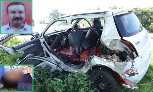 சாலையோர தடுப்பில் கார் மோதிய விபத்தில் தந்தை-மகள் பலி: தாயின் இறுதிச்சடங்கில் பங்கேற்க சென்றபோது சோகம்....! சாலையோர தடுப்பில் கார் மோதிய விபத்தில் தந்தை-மகள் பலி: தாயின் இறுதிச்சடங்கில் பங்கேற்க சென்றபோது சோகம்....!