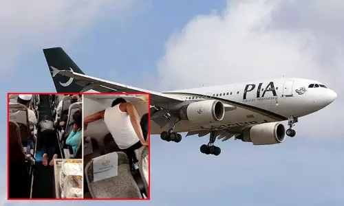 விமானத்தில் மோதல், ரகளை... கருப்பு பட்டியலில் பயணி:  வைரலான வீடியோ