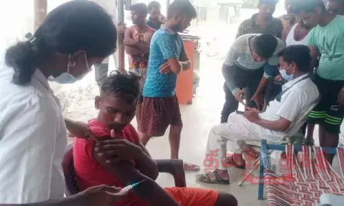 சுல்தான்பேட்டை ஒன்றியத்தில் 502 பேருக்கு கொரோனா தடுப்பூசி