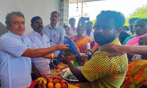 புதிய ரேஷன்கடை திறப்பு விழா