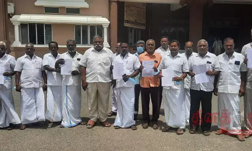 மங்களபுரம் தனியார் ஆலையை நிரந்தரமாக மூட வேண்டும் கலெக்டர் அலுவலகத்தில் கிராம மக்கள் மனு மங்களபுரம் தனியார் ஆலையை நிரந்தரமாக மூட வேண்டும் கலெக்டர் அலுவலகத்தில் கிராம மக்கள் மனு