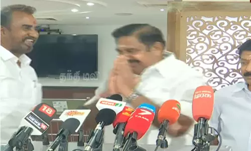 ஓபிஎஸ் குறித்த கேள்வி... பேட்டியை முடித்துக்கொண்டு கிளம்பிய எடப்பாடி பழனிசாமி