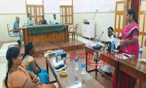 கீழப்பாவூர் யூனியன் கூட்டம்