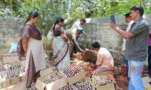 ரூ.6½ லட்சம் மதுபானங்கள் அழிப்பு