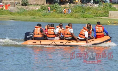 ஆயுதப்படை போலீசாருக்கு பேரிடர் மீட்பு பயிற்சி