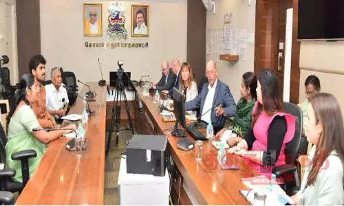 கோவை அதிகாரிகளுடன் ஜெர்மன் மந்திரி ஆலோசனை