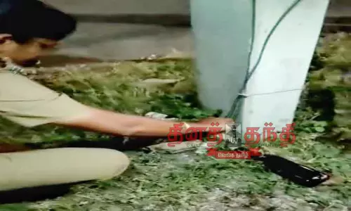 கோவையில் பரபரப்பு பா.ஜ.க. அலுவலகம் உள்பட 2 இடங்களில் பெட்ரோல் குண்டுவீச்சு