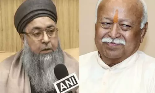 மோகன் பகவத்தை `தேசப் பிதா என கூறிய அகில இந்திய இமாம் அமைப்பின் தலைவர்