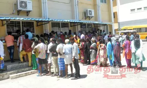 ஒதுங்க நிழல் இல்லை... நோயாளிகள் அவதி...