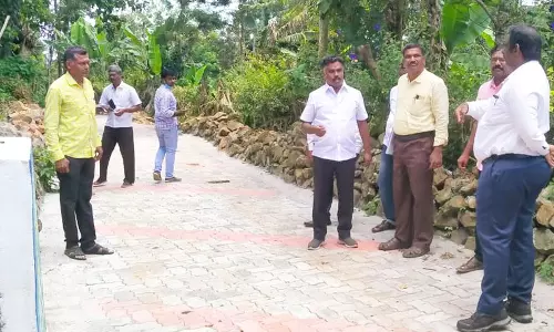 சிறுமலையில் ஊரக வளர்ச்சி பணிகளை கூடுதல் கலெக்டர் ஆய்வு சிறுமலையில் ஊரக வளர்ச்சி பணிகளை கூடுதல் கலெக்டர் ஆய்வு