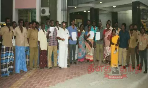 தூய்மை பணியாளர்கள் முற்றுகை