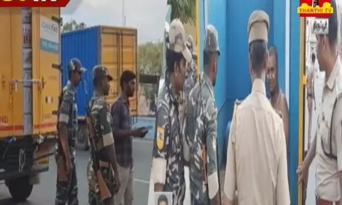 தொடரும் பெட்ரோல் குண்டுவீச்சு சம்பவங்கள்: திருப்பூரில் தற்காலிக சோதனை சாவடிகள் அமைத்து தீவிர கண்காணிப்பு...!