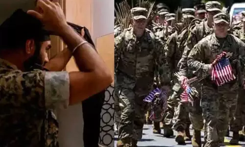 அமெரிக்க ராணுவத்தில் தலைப்பாகை, தாடி, ஹிஜாப் அணிவதை அனுமதிக்கும் சீருடை கொள்கை பரிசீலனை! அமெரிக்க ராணுவத்தில் தலைப்பாகை, தாடி, ஹிஜாப் அணிவதை அனுமதிக்கும் சீருடை கொள்கை பரிசீலனை!