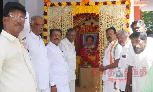 டாக்டர் பா.சிவந்தி ஆதித்தனார் பிறந்தநாள் விழா கொண்டாட்டம்