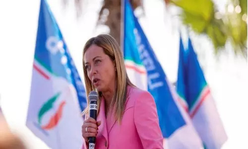 இத்தாலி பொதுத்தேர்தல்: நாட்டின் முதல் பெண் பிரதமராக ஜார்ஜியா மெலோனி தேர்வு செய்யப்படுவாரா..?