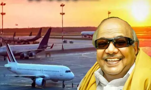 பரந்தூர் விமான நிலையத்துக்கு கருணாநிதி பெயர்... - மத்திய அரசுக்கு நெல்லை எம்.பி. கடிதம் பரந்தூர் விமான நிலையத்துக்கு கருணாநிதி பெயர்... - மத்திய அரசுக்கு நெல்லை எம்.பி. கடிதம்